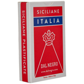 Cartes à Jouer Régionales Siciliane - Trousse Rouge Dal Negro