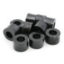 Lot de 10 entretoises rondes en polyéthylène Design61 - 15 mm M8
