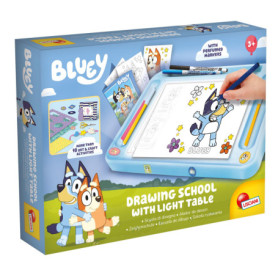 Kit de Dessin Éducatif Bluey - Table Lumineuse A4 pour Enfants