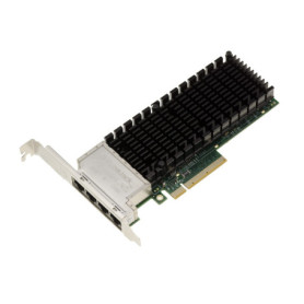 Carte Contrôleur Réseau PCIe 3.0 x8 Quad Ethernet 10G/5G/2.5G/1G - KALEA-INFORMATIQUE