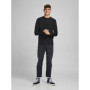 Pull à Col Rond Noir pour Homme - JACK & JONES JJEBASIC