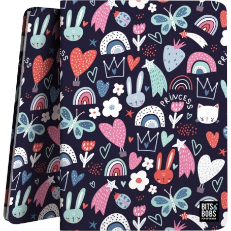 Classeur en plastique Grafoplás Bits&Bobs Princess - 30 pochettes A4 imperméables