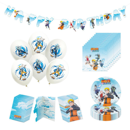 Kit de Fête Naruto pour Enfants - Décoration Anniversaire Thématique