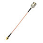 Câble Coaxial RG316 SMA Male à UHF SO-239 Femelle - 15 cm