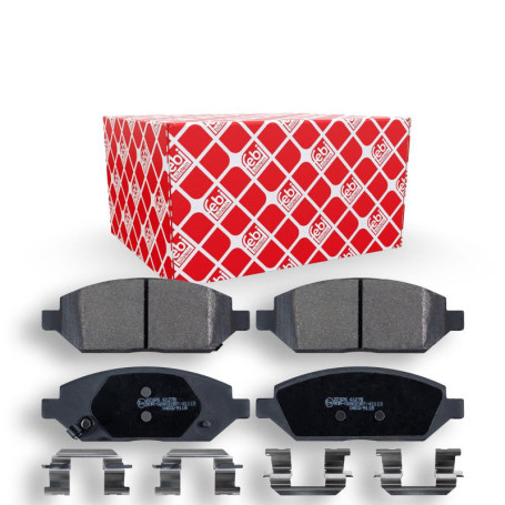 Plaquettes de frein Febi Bilstein 16974 avec matériel de montage