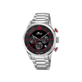 Montre Chronographe Analogique Lotus 18688/6 - Argent et Noir