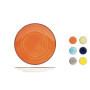 Set de 12 Assiettes à Dessert H&H Caribe en Grès Multicolores - 20 cm