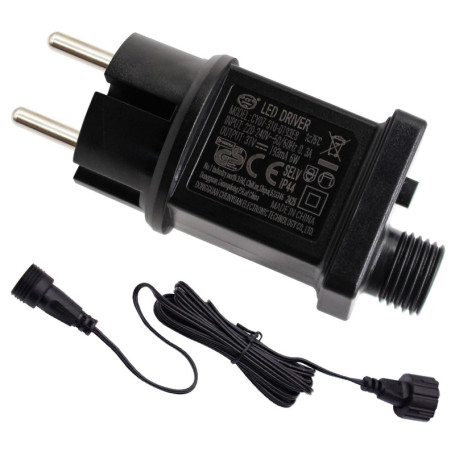 Transformateur LED 31V 6W Airoads avec Câble d'Extension IP44