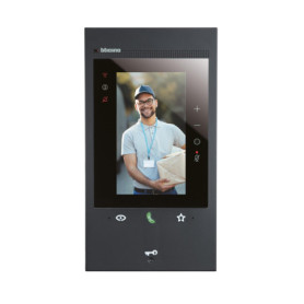 Interphone Vidéo Connecté Wi-Fi Classe 300 EOS Noir - BTICINO