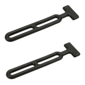 Tendeur Élastique Caoutchouc 190mm - Lot de 2 pour Vélo et Jardin