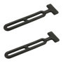 Tendeur Élastique Caoutchouc 190mm - Lot de 2 pour Vélo et Jardin