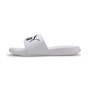Sandales PUMA Popcat 20 Unisexes Confortables - Blanc et Noir