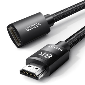 UGREEN Rallonge HDMI 2.1 8K 60Hz - Câble Extension Mâle vers Femelle 1M