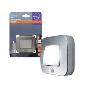 Veilleuse Osram NIGHTLUX Hall Argent avec Capteur de Mouvement