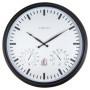Horloge Murale Extérieure NeXtime Sunflower - 50,8 cm - Noir et Blanc