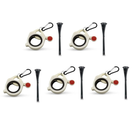 Organisateur de Câbles YEHEI - Kit de 5 Attaches avec Cravates Incluses