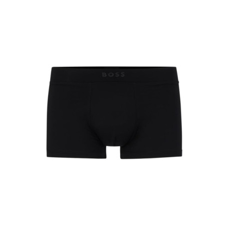 Boxer Court BOSS Hugo pour Homme - Confort et Légèreté en Microfibre Noir