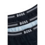Lot de 3 Boxers BOSS en Tissu Doux - Bleu Foncé XXL