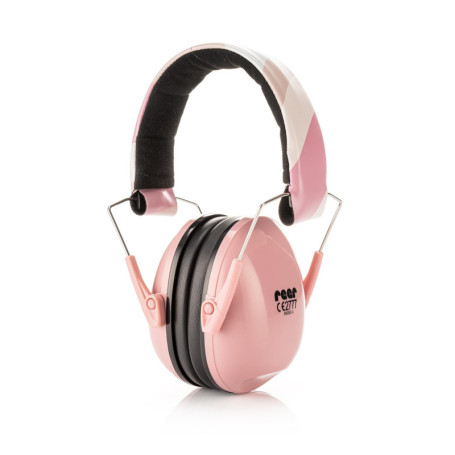 Casque Antibruit Pliable Reer SilentGuard pour Enfants - Protection Auditive Rose