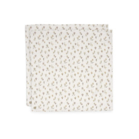 Lot de 2 Langes en Mousseline Tiny Park pour Bébé - 115x115 cm - 100% Coton