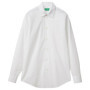 Chemise en Coton Organique Blanc - United Colors of Benetton