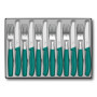 Set de Couverts Victorinox Classic 12 pièces - Lames Extra-Tranchantes en Acier Inoxydable