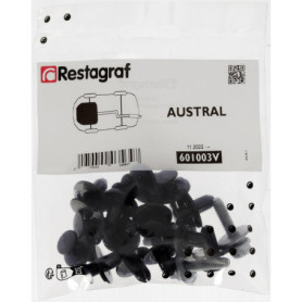 Kit de Fixations Complet pour Carénage Sous Moteur AUSTRAL - Restagraf