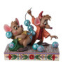 Figurine Jim Shore Jaq & Gus - Cendrillon Enesco