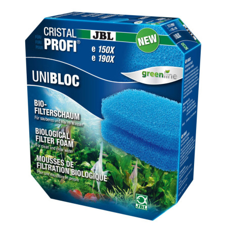 Bloc de Mousse Biofiltre JBL UniBloc pour Aquarium CristalProfi e15/190X