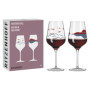 Set de 2 Verres à Vin Rouge en Cristal de Cœur - Ritzenhoff - 500 ml