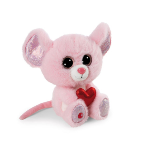 Peluche Souris Pinky Luv NICI - Compagnon Douillet 15 cm