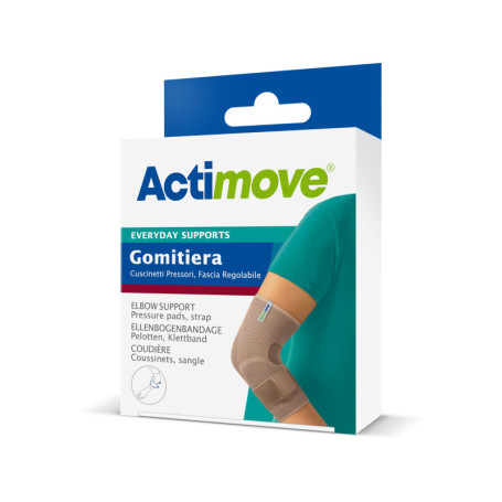 Coudière Actimove Everyday avec Compression Réglable - Beige, Taille M