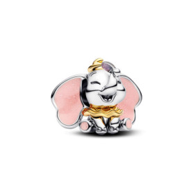 Breloque Disney Dumbo en Argent Sterling et Or 14 Carats - PANDORA