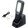 Lampe de travail COB-LED BGS 85347 repliable avec station de recharge
