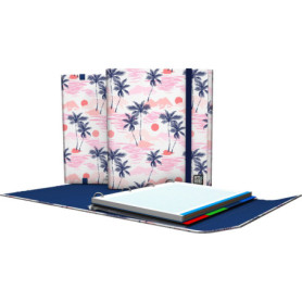 Classeur A4 Grafoplás Sunset Bits&Bobs avec Intercalaires et Élastique