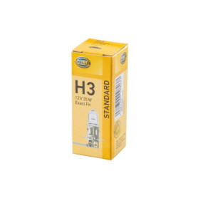 Ampoule Halogène H3 12V 35W - Hella Standard - Boîte de 1