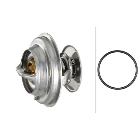 Thermostat de Liquide de Refroidissement Hella 71°C avec Joints