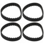 Courroies d'entraînement LT Easiyl pour raboteuses Black & Decker - Lot de 4