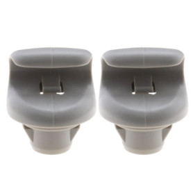 Clips de Pare-Soleil Intérieurs eMagTech pour Nissan - Lot de 2