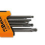Jeu de 8 clés mâles coudées Beta pour vis Torx®