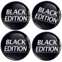 Autocollants 3D Silicone pour Enjoliveurs de Roue - SkinoEu Noir