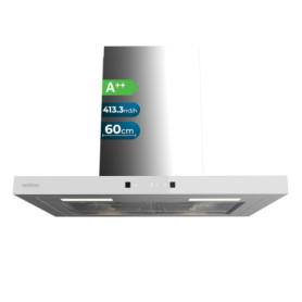 Hotte Aspirante T Bolero Flux TT 604400 Inox A++ avec Commande Tactile