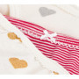 Lot de 3 Culottes Filles en Coton Imprimé Cœurs - Petit Bateau
