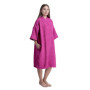 Poncho de Surf à Capuche en Coton pour Adultes - Peignoir de Bain Rose