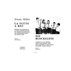 Partition de Flûte à Bec Soprano - Volume 1