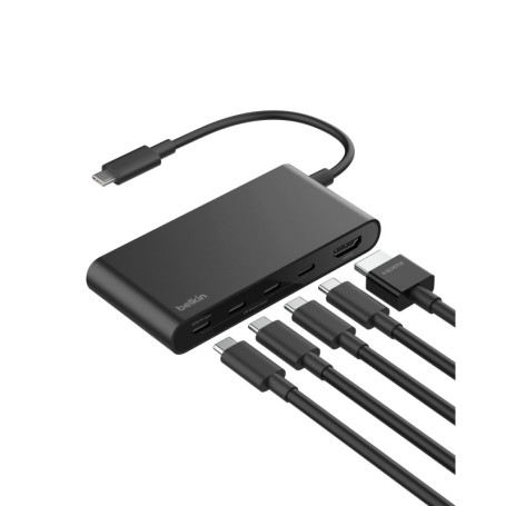Belkin Hub USB-C 5 Ports avec HDMI 4K et Power Delivery 100W