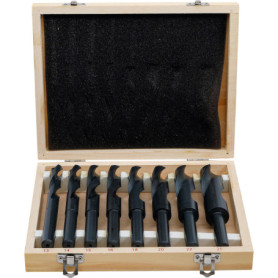 Jeu de mèches HSS BGS 2019 - 8 pièces de 13 à 25 mm