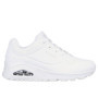Skechers Femme Uno Stand Air - Sneakers Fashion Confortables en White Durabuck