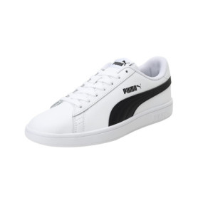 Baskets PUMA Smash V2 Unisex en Cuir Souple