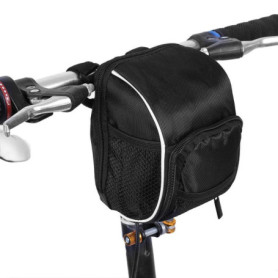 Sacoche de Guidon Tbest pour Vélo - Sac Avant Imperméable et Pliable